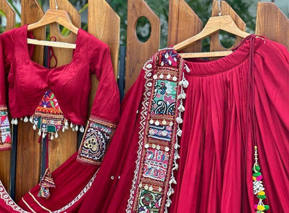 Ethenika Navratri Special Designer Chaniya Choli (Fully Stitched)