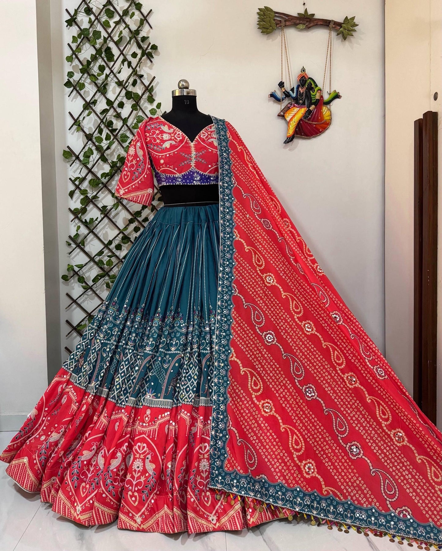 Ethenika Muslin Chaniya Choli
