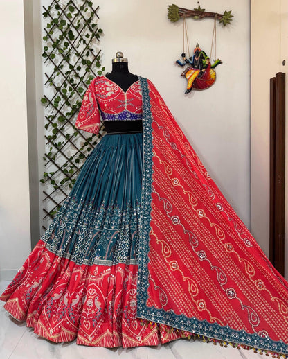 Ethenika Muslin Chaniya Choli
