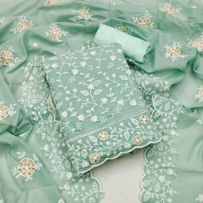 Modal Embroidery work Dress Material