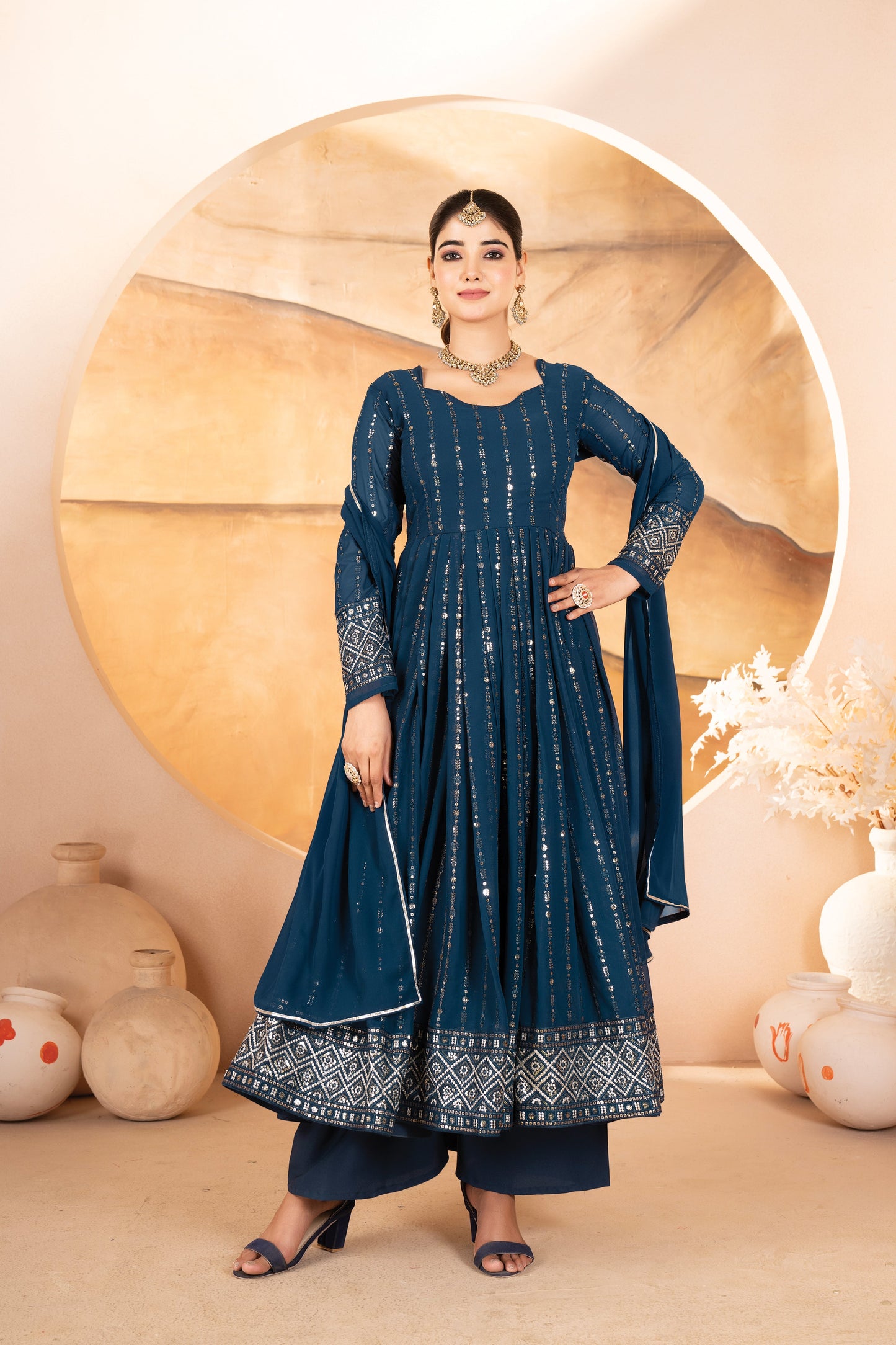 Ashley's Anarkali Suit Set