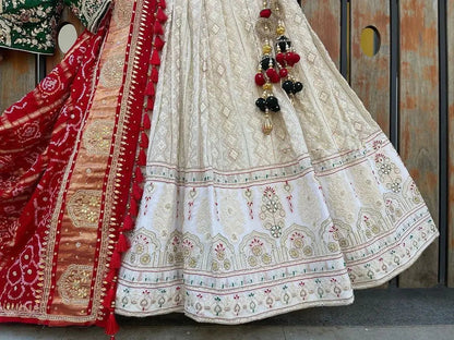 Georgette Heavy Sequence Embroidery Work Chaniya Choli
