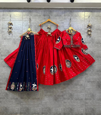 Jaam Cotton Silk Authentic Gujrati Navratri Chaniya Choli