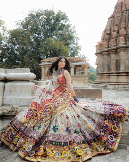 Ethenika Mirror Work Designer Chaniya Choli