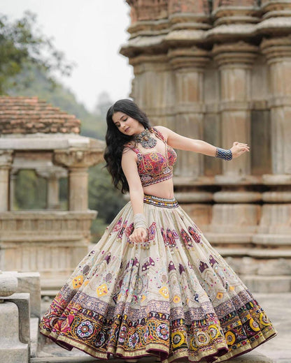 Ethenika Mirror Work Designer Chaniya Choli