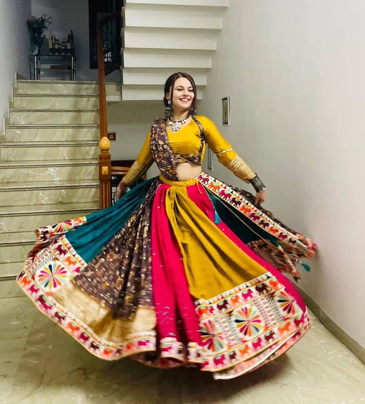 Ethenika Originals Designer Chaniya Choli for Navratri