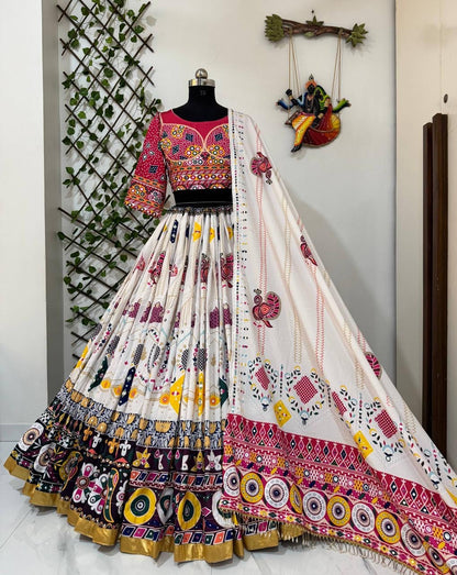 Ethenika Mirror Work Designer Chaniya Choli