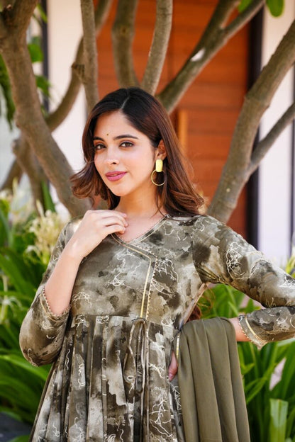 Hetvi's  Anarkali Suit Set