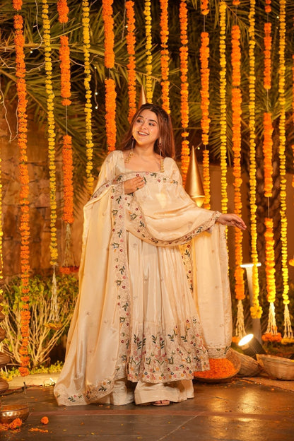 Emani Floral Anarkali Anarkali Suit Set
