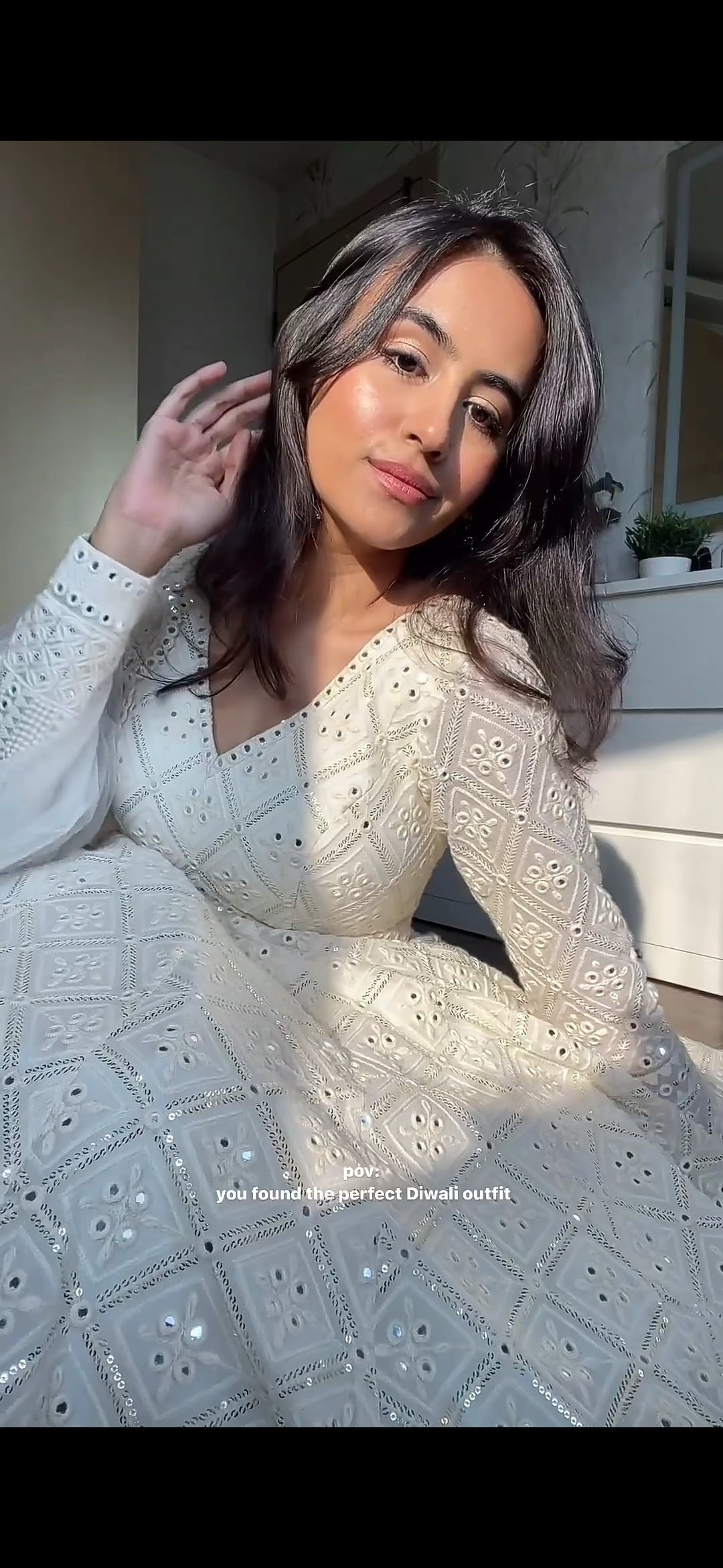 Aniska's Lakhnawi Premium Anarkali Suit Set