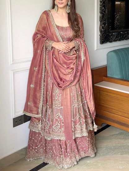 Kumkum Elegant Anarkali Suit Set