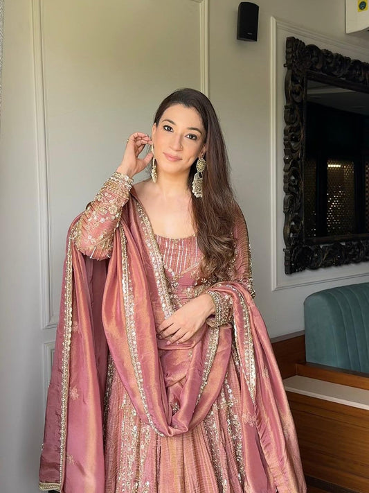 Kumkum Elegant Anarkali Suit Set