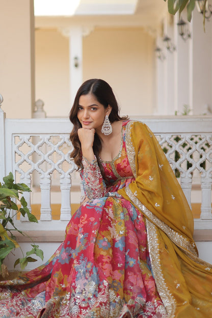 Premium Quality Anarkali Suit Set