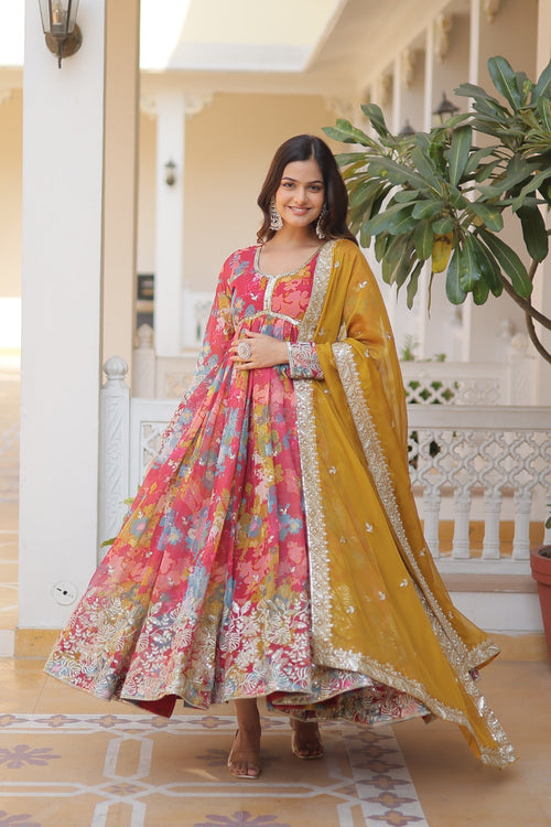 Premium Quality Anarkali Suit Set