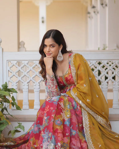 Premium Quality Anarkali Suit Set