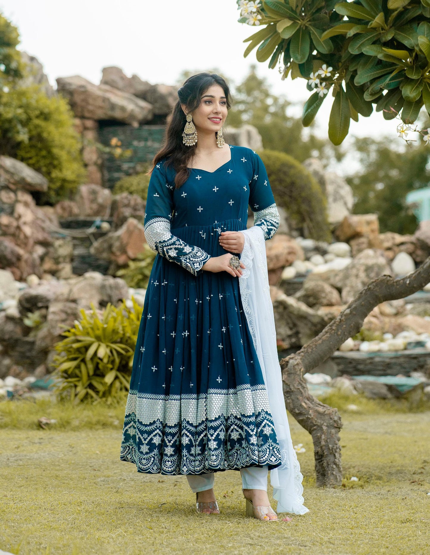 Say Simran Premium Anarkali Suit Set