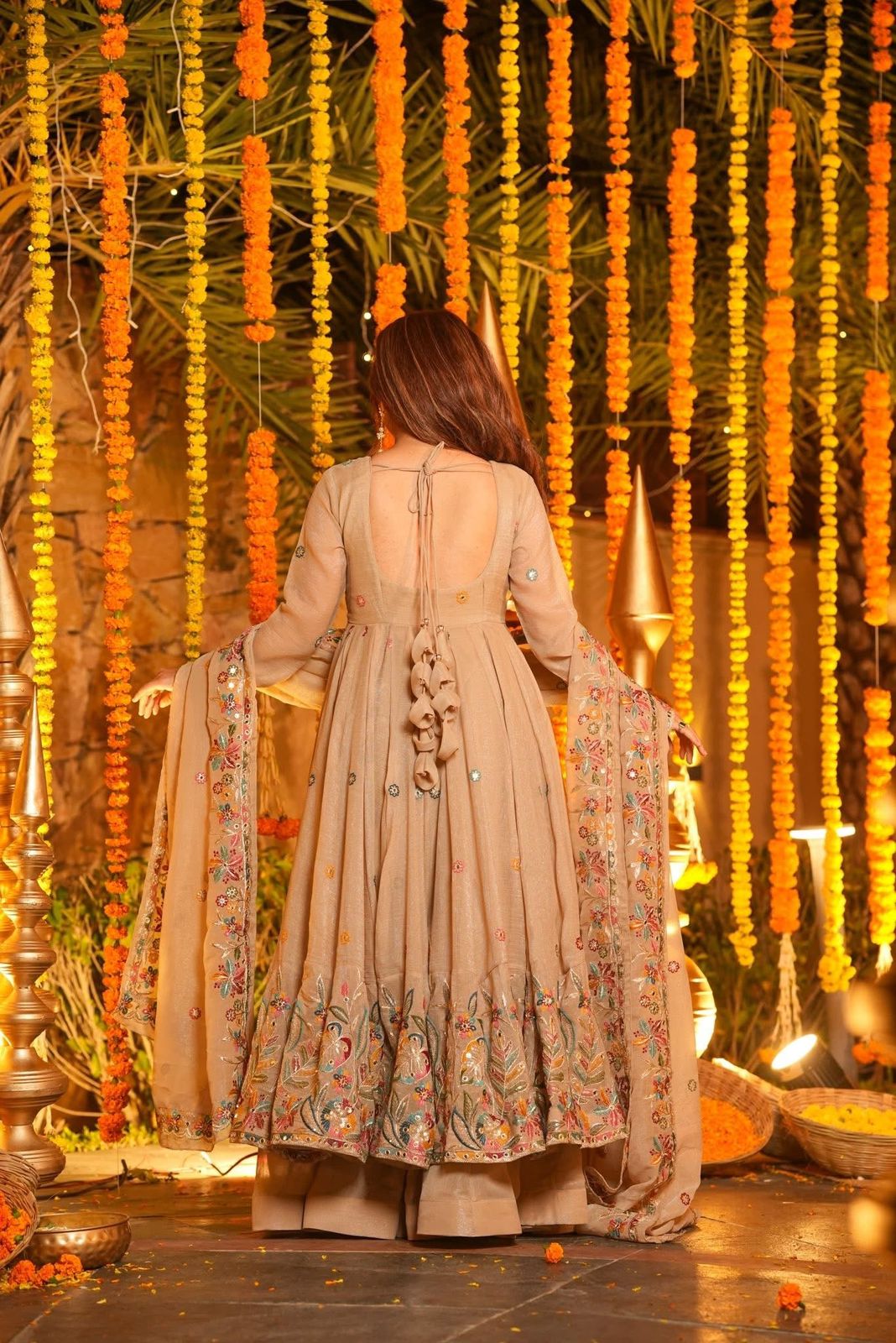 Mastani Floral Anarkali Anarkali Suit Set