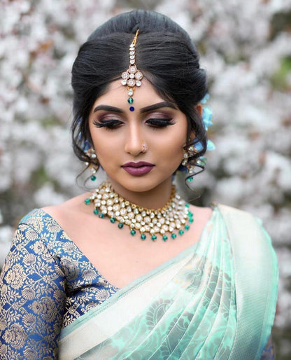 Kanchi Pattu Kanchipuram Silk Saree With Blouse