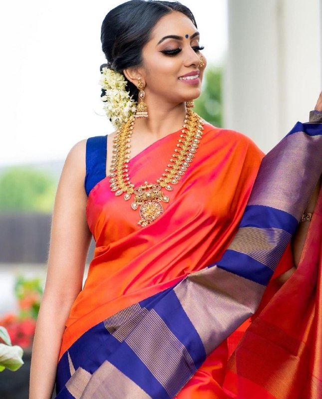 Organic Banarasi Soft Silk Saree for Regular Wear
