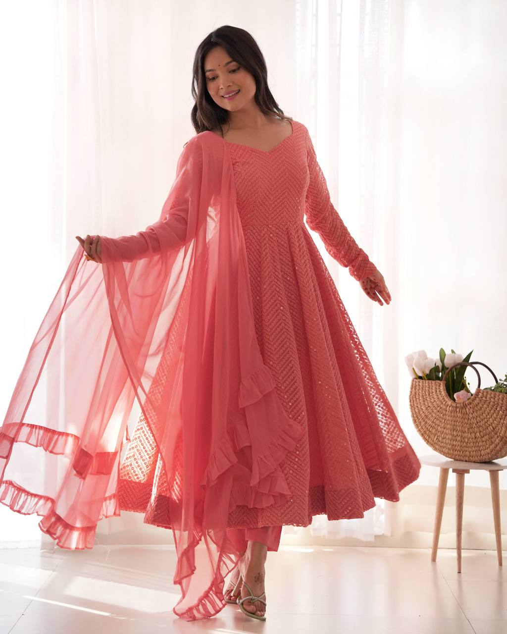 Saiyaara Premium Anarkali Suit Set