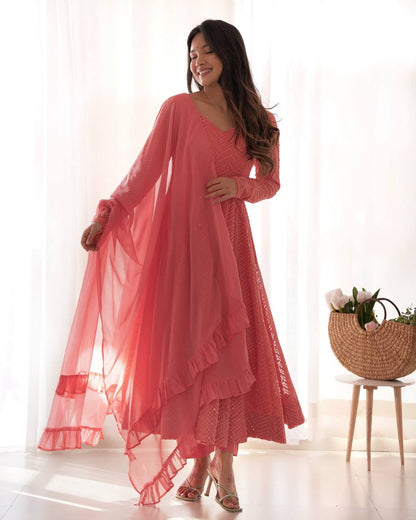 Saiyaara Premium Anarkali Suit Set