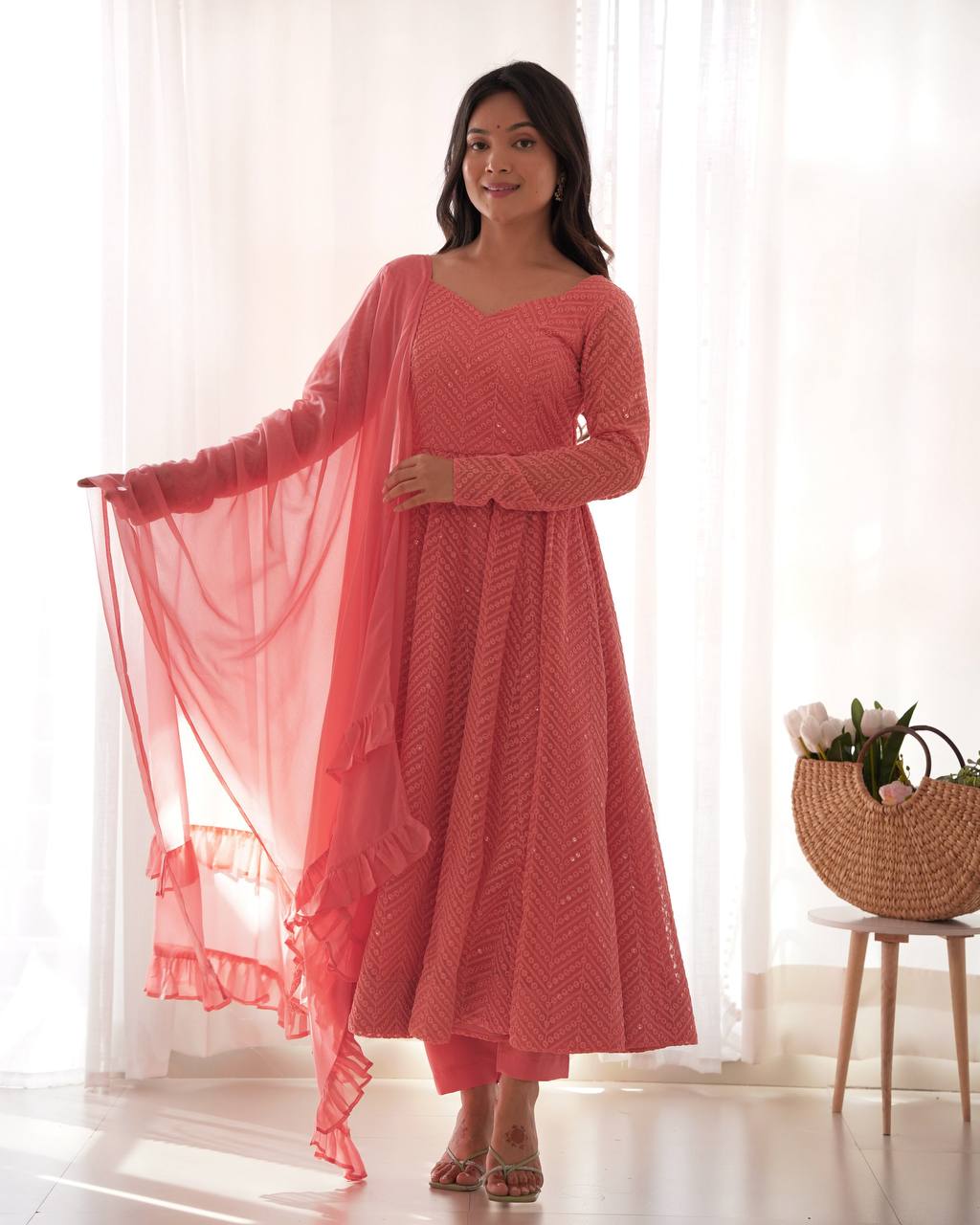 Saiyaara Premium Anarkali Suit Set